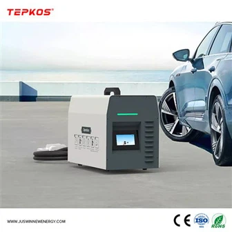 Bärbar DC EV -laddare