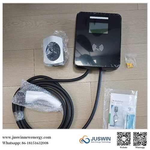 JUSWIN 7kW Wallbox AC EV-laddare|Smart hem & kommersiell laddare
